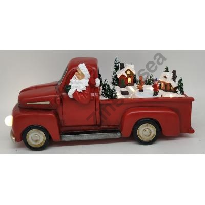 Animated Santa's Car