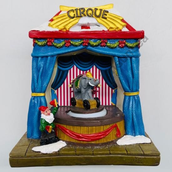 Christmas Circus With Jumping Elephant